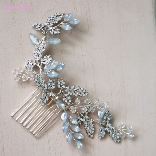 jonnafe crystal hair comb bridesmaid headpiece fashion wedding hair vie accessories bridal hair jewelry piece y200409, Slivery;golden
jonnafe crystal hair comb bridesmaid headpiece fashion wedding hair vie accessories bridal hair jewelry piece y200409, Slivery;golden
