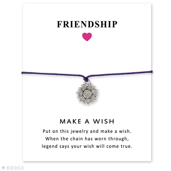 factoryymsoalloy new silver sunflower charm arrvial 4 color bracelets & bangles wax rope bracelet jewelry with card 12pcs/lot
factoryymsoalloy new silver sunflower charm arrvial 4 color bracelets & bangles wax rope bracelet jewelry with card 12pcs/lot