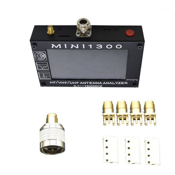 mini1300 4.3inch lcd 0.1-1300mhz hf/vhf/uhf ant swr antenna analyzer meter tester network analyzers measurement1
mini1300 4.3inch lcd 0.1-1300mhz hf/vhf/uhf ant swr antenna analyzer meter tester network analyzers measurement1