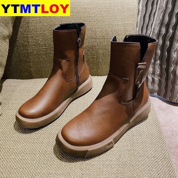 new arrival shoes women martinas boots ladies winter leather flat low zipper middle tube casual botas leather womens boots, Black
new arrival shoes women martinas boots ladies winter leather flat low zipper middle tube casual botas leather womens boots, Black