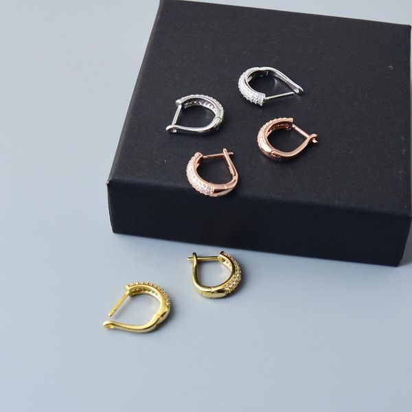 new 925 sterling silver ear ring zircon semicircle ear ring bone buckle trend fashion temperament girl woman jewelry
new 925 sterling silver ear ring zircon semicircle ear ring bone buckle trend fashion temperament girl woman jewelry