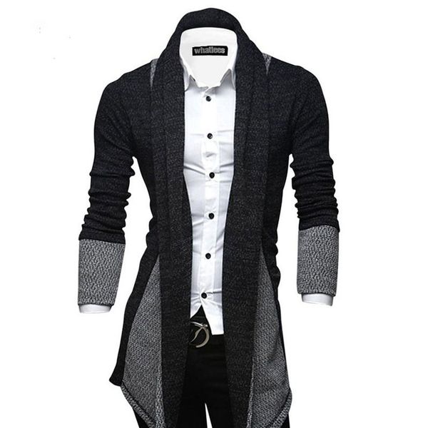 spring autumn men's sweater patchwork full sleeve cardigan mens clothing men's sweater mens sweaters asian size y 201105, White;black
spring autumn men's sweater patchwork full sleeve cardigan mens clothing men's sweater mens sweaters asian size y 201105, White;black