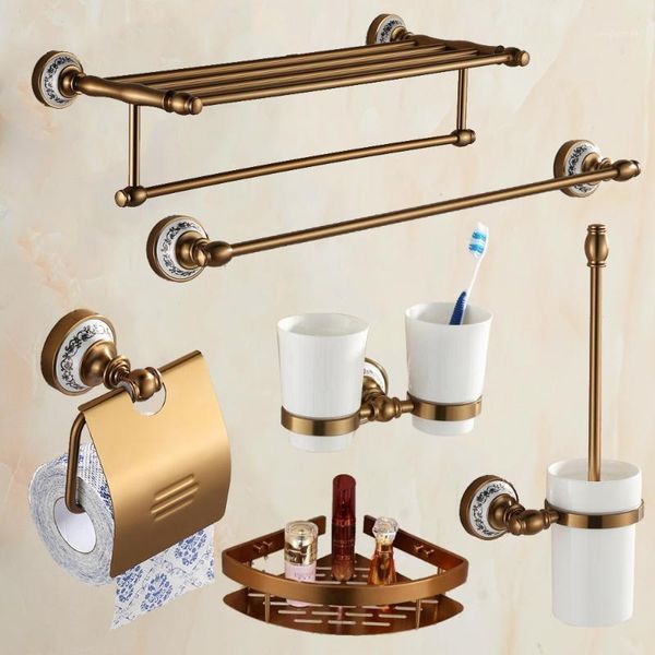 antique brass brushed bath hardware set aluminim bathroom hardware set wall mounted bathroom accessories 6 items in complete1
antique brass brushed bath hardware set aluminim bathroom hardware set wall mounted bathroom accessories 6 items in complete1