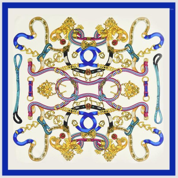 wholesale- 100% silk scarf women scarf pattern chain silk wrap foulard square silk scarf female bandana lady gift1, Blue;gray
wholesale- 100% silk scarf women scarf pattern chain silk wrap foulard square silk scarf female bandana lady gift1, Blue;gray