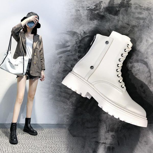 boots big size 42 43 2021 winter women shoes pu leather lace-up british platform thick with motorcycle ankle, Black
boots big size 42 43 2021 winter women shoes pu leather lace-up british platform thick with motorcycle ankle, Black
