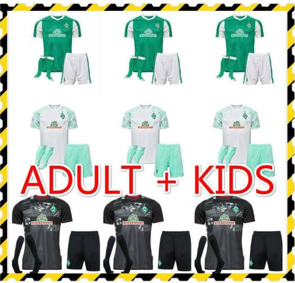 kids 2020 2021 sv werder bremen home pizarro eggestein soccer jersey 20 21 away rashica klaassen osako men child green football shirts, Black;yellow
kids 2020 2021 sv werder bremen home pizarro eggestein soccer jersey 20 21 away rashica klaassen osako men child green football shirts, Black;yellow