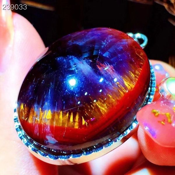 natural cacoxenite genuine auralite 23 purple female oval pendant canada 29.8x24.3x12.3mm crystal jewelry aaa sh72, Silver
natural cacoxenite genuine auralite 23 purple female oval pendant canada 29.8x24.3x12.3mm crystal jewelry aaa sh72, Silver
