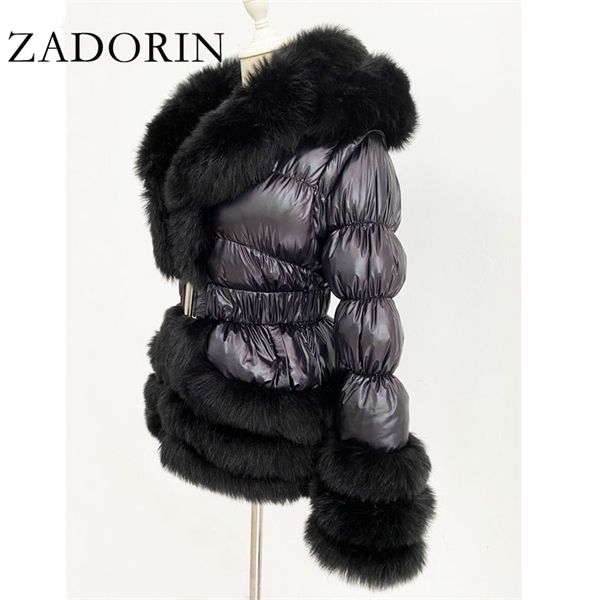 zadorin 2020 winter warm detachable down jacket women furry faux fur collar white duck down jacket winter down coat with hooded q1217, Black
zadorin 2020 winter warm detachable down jacket women furry faux fur collar white duck down jacket winter down coat with hooded q1217, Black