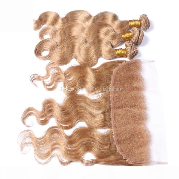 ear to ear lace frontal closure with bundles peruvian human hair body wave with lace frontals color #27 honey blonde hair extensions, Black
ear to ear lace frontal closure with bundles peruvian human hair body wave with lace frontals color #27 honey blonde hair extensions, Black