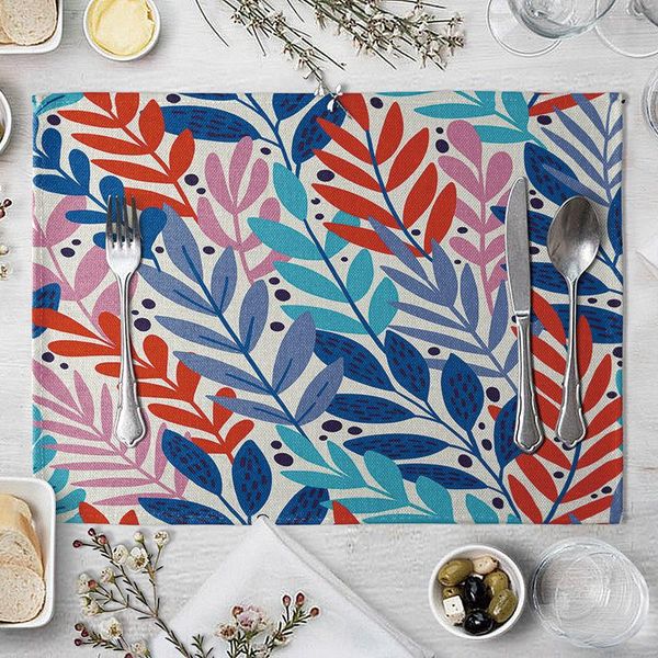 цветы листья узор paint placemat обеденные столовые коврики пить подстанчистых хлопчатобумажные прокладки 4232 см кухонные аксессуары h bbym
цветы листья узор paint placemat обеденные столовые коврики пить подстанчистых хлопчатобумажные прокладки 4232 см кухонные аксессуары h bbym
