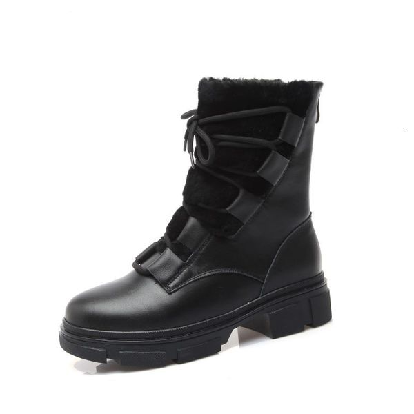 russian winter 2021 female superior natural + lamb wool lining warm boots return platform shoes kmo8, Black
russian winter 2021 female superior natural + lamb wool lining warm boots return platform shoes kmo8, Black
