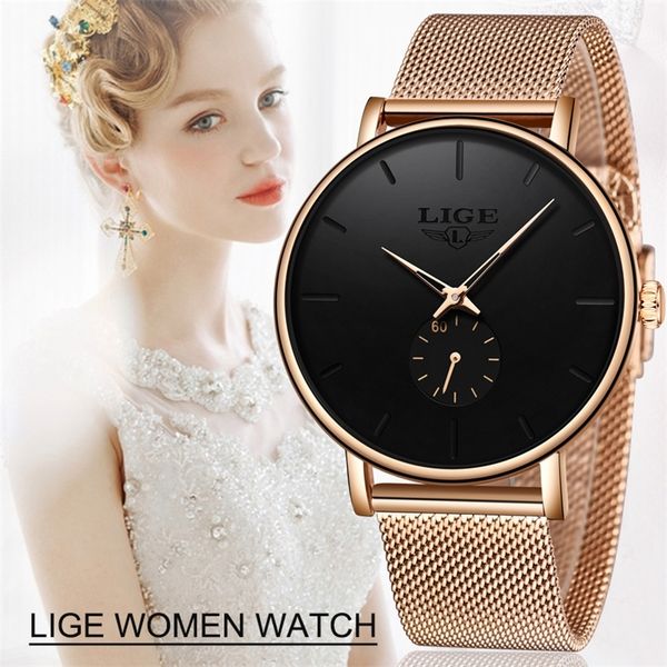lige brand luxury casual watch waterproof wristwatch women fashion dress full stainless steel ladies clock reloj mujer 201217, Slivery;brown
lige brand luxury casual watch waterproof wristwatch women fashion dress full stainless steel ladies clock reloj mujer 201217, Slivery;brown