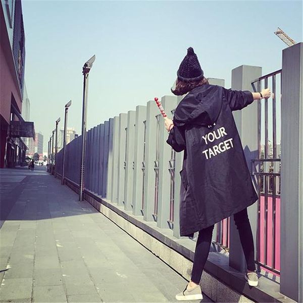 women's trench coats fashion long for women 2021 spring autumn windbreaker outerwear female hooded hc093, Tan;black
women's trench coats fashion long for women 2021 spring autumn windbreaker outerwear female hooded hc093, Tan;black