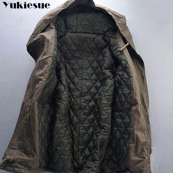 new men padded parka cotton coat winter hooded jacket mens fashion large size coat thick warm parkas black army green 6xl 201204
new men padded parka cotton coat winter hooded jacket mens fashion large size coat thick warm parkas black army green 6xl 201204