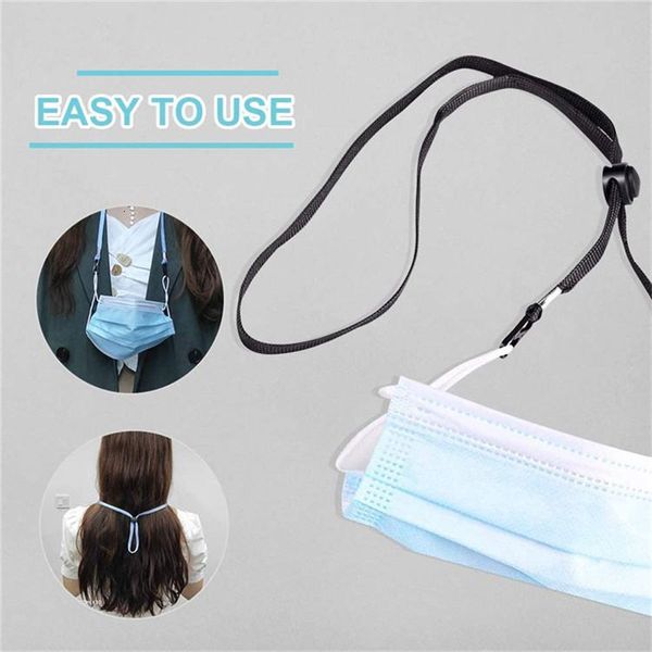 length lanyard adjustable face rope strap extenders handy convenient safety mask holder hanger around neck ing
length lanyard adjustable face rope strap extenders handy convenient safety mask holder hanger around neck ing