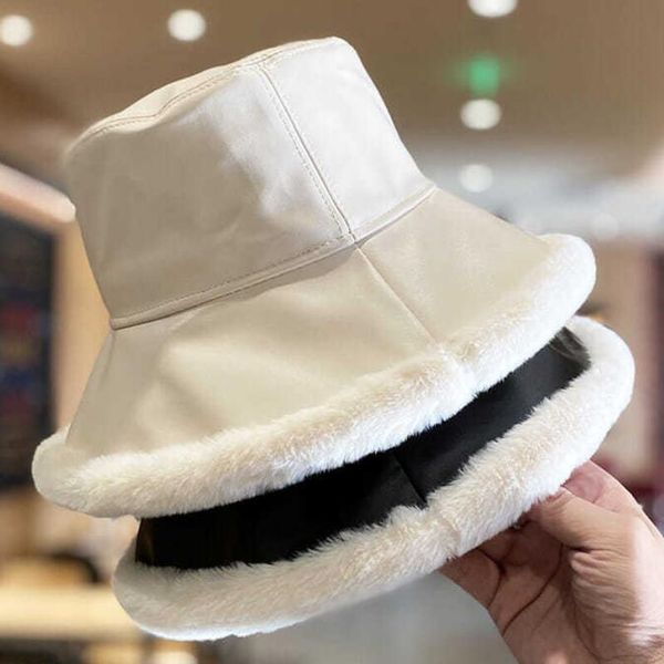 korea autumn and winter leather bucket hat women fashion pu leather thickene plush warm fisherman hats winter casual flat basin hat, Blue;gray
korea autumn and winter leather bucket hat women fashion pu leather thickene plush warm fisherman hats winter casual flat basin hat, Blue;gray