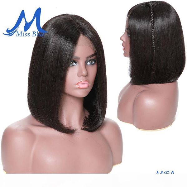 missblue 13x4 short lace front human hair wigs for black women middle ratio 8-16 brazilian remy hair bob wig natural color 130%, Black;brown
missblue 13x4 short lace front human hair wigs for black women middle ratio 8-16 brazilian remy hair bob wig natural color 130%, Black;brown