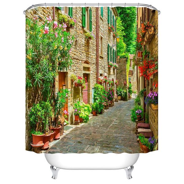 shower curtains flower wall curtain waterproof street farmhouse bath for bathroom
shower curtains flower wall curtain waterproof street farmhouse bath for bathroom