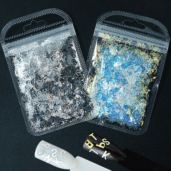 nail glitter 1 pack sequins english alphabet art flakes a-z 26 letters mixed sparkle nails paillette manicure silver/blue, Silver;gold
nail glitter 1 pack sequins english alphabet art flakes a-z 26 letters mixed sparkle nails paillette manicure silver/blue, Silver;gold