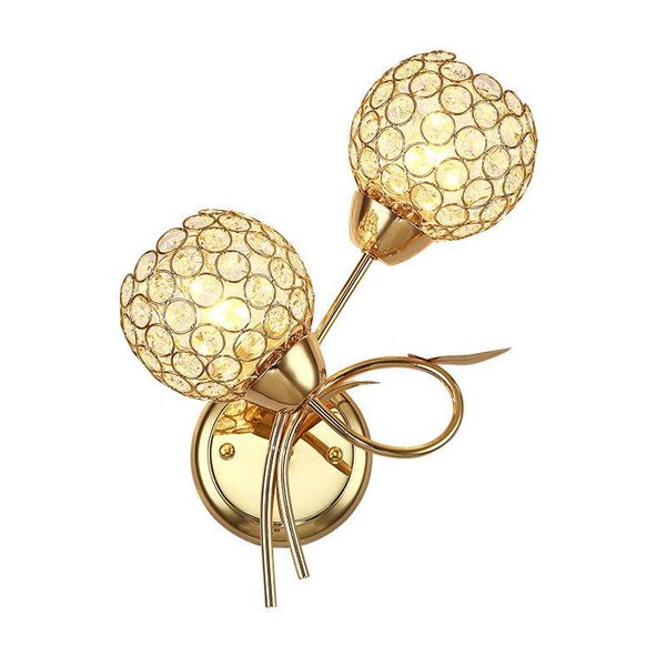 wall lamp european double head crystal gold living room background el engineering light luminarias de interior
wall lamp european double head crystal gold living room background el engineering light luminarias de interior