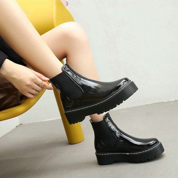 esveva 2021 sliding in the square jump med leather ankle plutonium women's toe shoes round foot platform boots 34-41 size, Black
esveva 2021 sliding in the square jump med leather ankle plutonium women's toe shoes round foot platform boots 34-41 size, Black