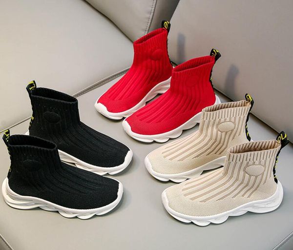 athletic & outdoor children casual shoes girls sneaker for running boys sport anti-slippery knitted kids socks sneakers, Black
athletic & outdoor children casual shoes girls sneaker for running boys sport anti-slippery knitted kids socks sneakers, Black