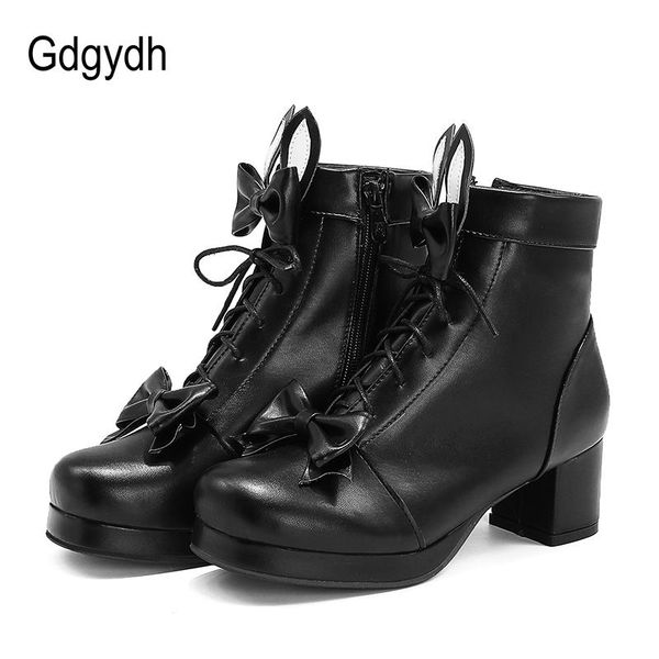 boots gdgydh 2021 autumn women ankle thick high heels bow-knot female shoes square heel platform lace-up ladies size 34-43, Black
boots gdgydh 2021 autumn women ankle thick high heels bow-knot female shoes square heel platform lace-up ladies size 34-43, Black