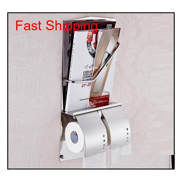 new arrival bathroom hardware toilet paper roll holder cover magazine books storage shelf wall mounted chrome fi qylazp dh_seller2010
new arrival bathroom hardware toilet paper roll holder cover magazine books storage shelf wall mounted chrome fi qylazp dh_seller2010