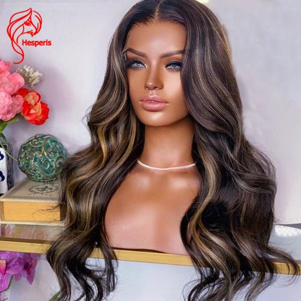 hesperis lace front human hair wigs highlight brazilian remy 13x4 lace front wigs pre plucked with baby hair blonde highlight, Black;brown
hesperis lace front human hair wigs highlight brazilian remy 13x4 lace front wigs pre plucked with baby hair blonde highlight, Black;brown