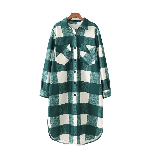 2021 new streetwear verde xadrez outono e inverno moda senhoras bolso outercoat causal feminino solto longo casaco ivxi, Black
2021 new streetwear verde xadrez outono e inverno moda senhoras bolso outercoat causal feminino solto longo casaco ivxi, Black