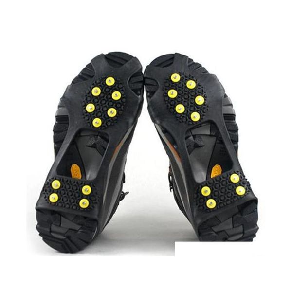 ice snow grips cleat over shoes 10 steel studs ice cleats boot rubber spikes anti-slip snow ski gripper ice climbing footwear hwc410 63i9r
ice snow grips cleat over shoes 10 steel studs ice cleats boot rubber spikes anti-slip snow ski gripper ice climbing footwear hwc410 63i9r