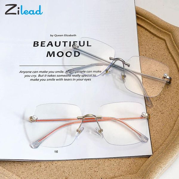 fashion sunglasses frames zilead anti-blue light frameless glasses frame high definition lens plain metal spectacles eyewear, Black
fashion sunglasses frames zilead anti-blue light frameless glasses frame high definition lens plain metal spectacles eyewear, Black