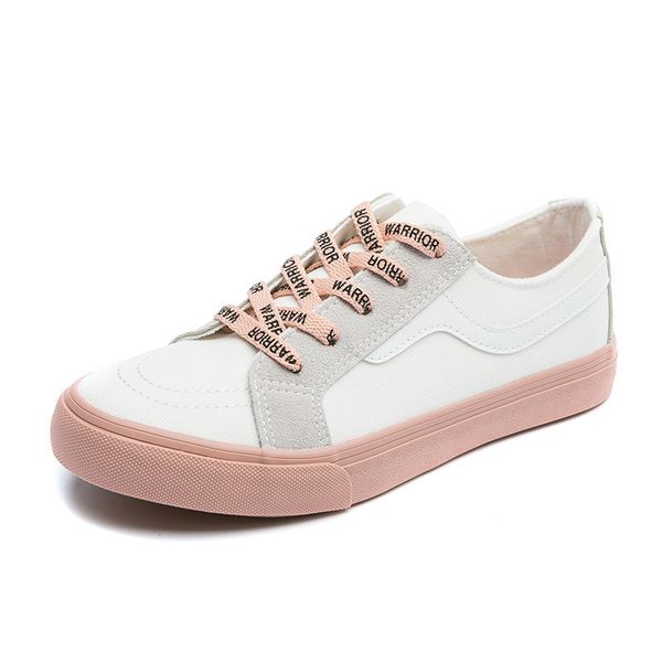warrior color-block canvas shoes women chunky sneakers breathable vulcanized shoes casual low-sneakers shoes women 201202, Black
warrior color-block canvas shoes women chunky sneakers breathable vulcanized shoes casual low-sneakers shoes women 201202, Black