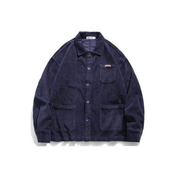 2021 corduroy's fashion version releases hong kong's spring autumn style men's and women's all-match retro jacket lycv, Black;brown
2021 corduroy's fashion version releases hong kong's spring autumn style men's and women's all-match retro jacket lycv, Black;brown