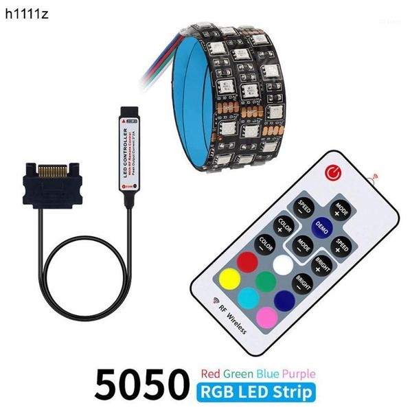computer cables & connectors dc 12v sata cable led strip flexible light rgb smd + rf remote controller for pc case decoration 50/100/150/200
computer cables & connectors dc 12v sata cable led strip flexible light rgb smd + rf remote controller for pc case decoration 50/100/150/200
