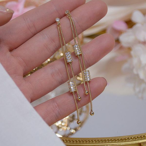 stud luxury cubic zircon cz geometric earrings for women japanese&korea style 14k real gold elegant long, Golden;silver
stud luxury cubic zircon cz geometric earrings for women japanese&korea style 14k real gold elegant long, Golden;silver