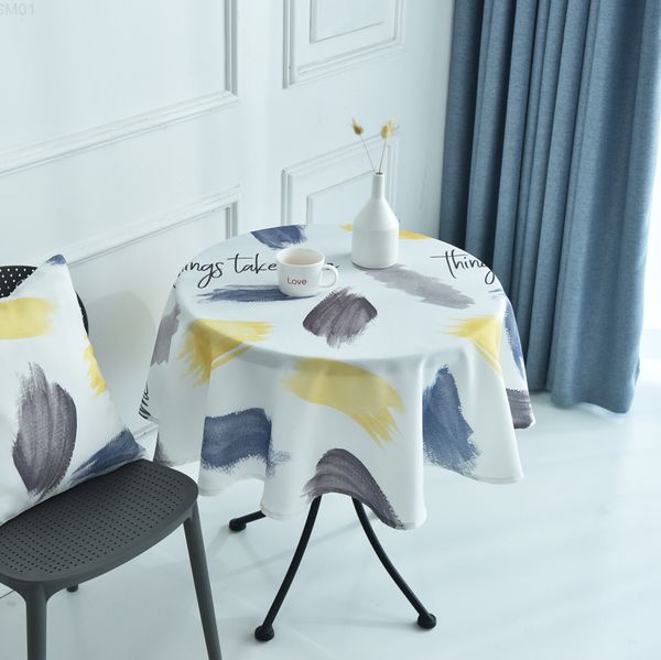 nordic geometric polyester waterproof round tablecloth kitchen tablecloths dining cloth home table cover for parties 
nordic geometric polyester waterproof round tablecloth kitchen tablecloths dining cloth home table cover for parties