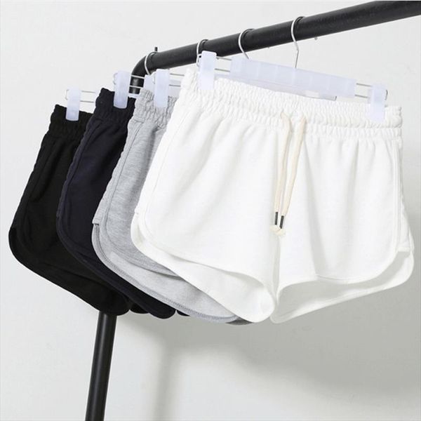summer solid color shorts women 2020 tether shorts casual running female loose beach short plus size s xxl, White;black
summer solid color shorts women 2020 tether shorts casual running female loose beach short plus size s xxl, White;black