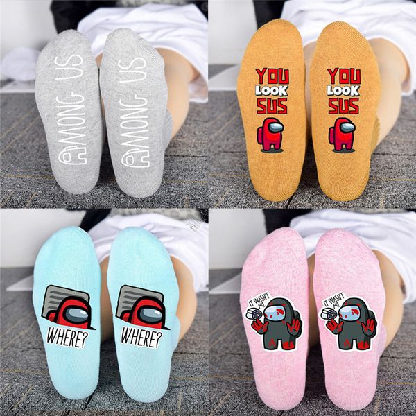40 colors among us socks cartoon pattern women men anime figure long cotton autumn winter warm sock cosplay fashion stockings d120804, Pink;yellow
40 colors among us socks cartoon pattern women men anime figure long cotton autumn winter warm sock cosplay fashion stockings d120804, Pink;yellow