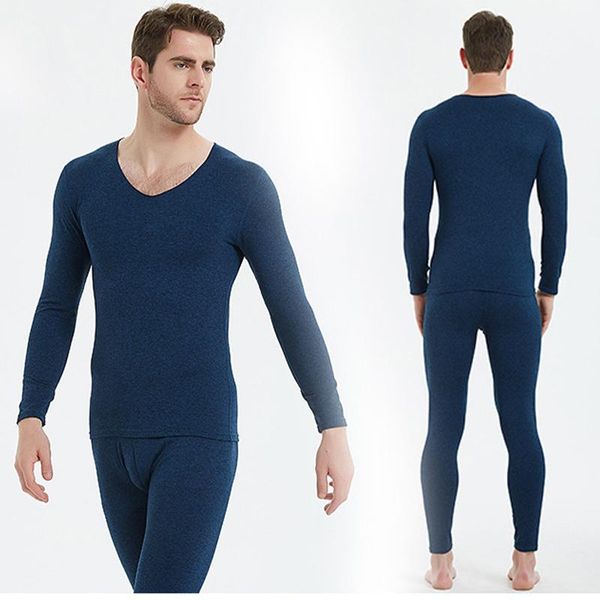 men's thermal underwear men women autumn winter set v-neck seamless plus size, Black;white
men's thermal underwear men women autumn winter set v-neck seamless plus size, Black;white