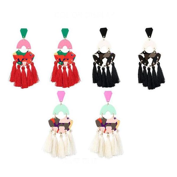 dangle & chandelier female long tassel earrings statement drop women geometric resin, Silver
dangle & chandelier female long tassel earrings statement drop women geometric resin, Silver