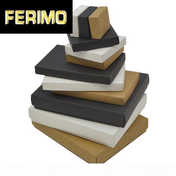 10pcs 10 size gift cardbord box with lid white black small gift boxes for packaging large kraft paper box cookie packing
10pcs 10 size gift cardbord box with lid white black small gift boxes for packaging large kraft paper box cookie packing