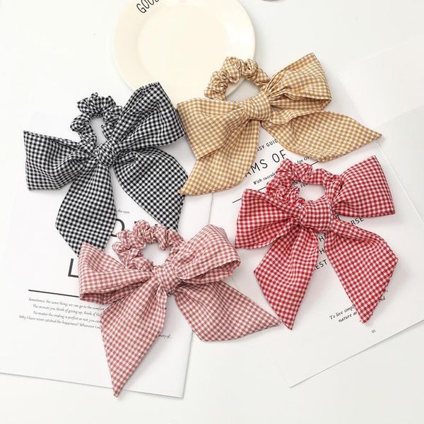 hair accessories fdream trendy lovely girls plaid cloth bow scrunchies ties ponytail elastic bands holder ropes for women
hair accessories fdream trendy lovely girls plaid cloth bow scrunchies ties ponytail elastic bands holder ropes for women