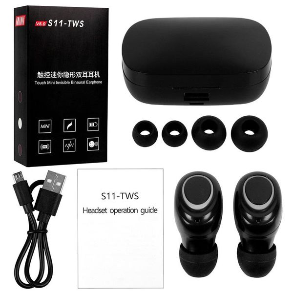s11 wireless earphone bluetooth v5.0 tws bluetooth headphones stereo earbuds led display touch control microphone headsets dhl
s11 wireless earphone bluetooth v5.0 tws bluetooth headphones stereo earbuds led display touch control microphone headsets dhl