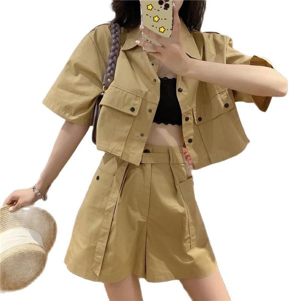 new mode female ensemble parts 2021 korean working style done with suit tool short retro shirt design shorts will see two pieces i0ye, White
new mode female ensemble parts 2021 korean working style done with suit tool short retro shirt design shorts will see two pieces i0ye, White