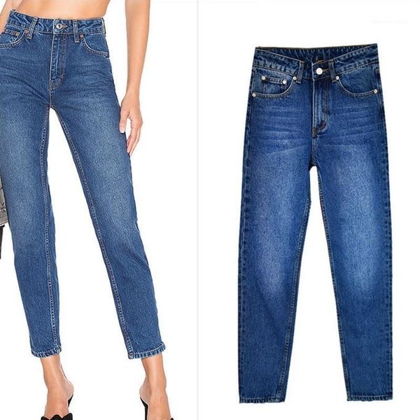 women's jeans womens vintage high waist boyfriend casual denim trousers harem pants pantalones vaqueros mujer straight leg jeans1, Blue
women's jeans womens vintage high waist boyfriend casual denim trousers harem pants pantalones vaqueros mujer straight leg jeans1, Blue