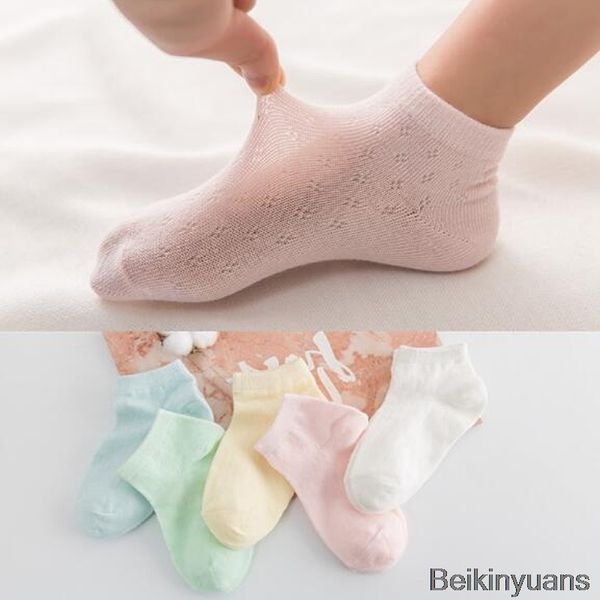 children's socks spring summer new boys girls cotton thin breathable baby mesh sock white soft for newborn toddlers infant y201009, Pink;yellow
children's socks spring summer new boys girls cotton thin breathable baby mesh sock white soft for newborn toddlers infant y201009, Pink;yellow