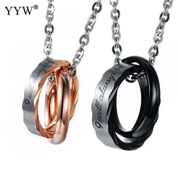 pendant necklaces 1 set couple necklace stainless steel sliver color two round chain heart for lover valentine day gift, Silver
pendant necklaces 1 set couple necklace stainless steel sliver color two round chain heart for lover valentine day gift, Silver