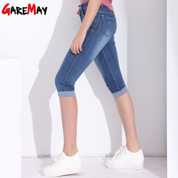 garemay plus size skinny capris jeans woman female stretch knee length denim shorts pants women with high waist summer y200417, Blue
garemay plus size skinny capris jeans woman female stretch knee length denim shorts pants women with high waist summer y200417, Blue