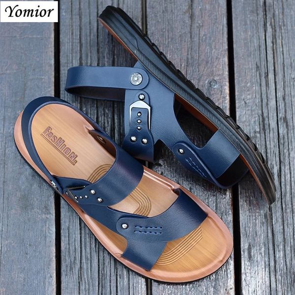 yomior new fashion summer leisure beach travel men shoes leather shoes men's sandals breathable walking t200420, Black
yomior new fashion summer leisure beach travel men shoes leather shoes men's sandals breathable walking t200420, Black